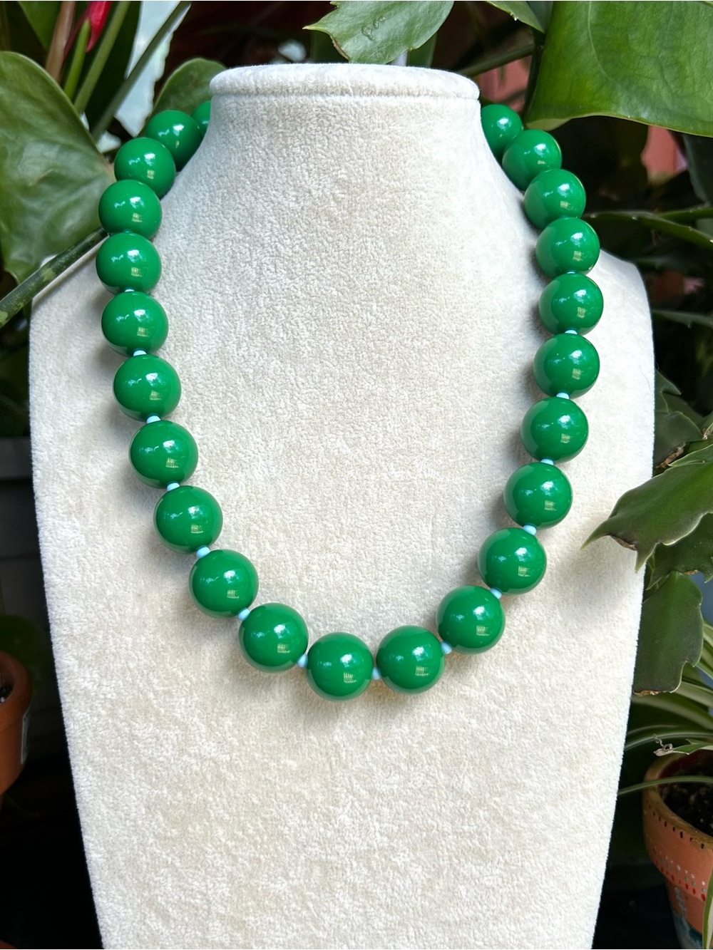 Green necklace